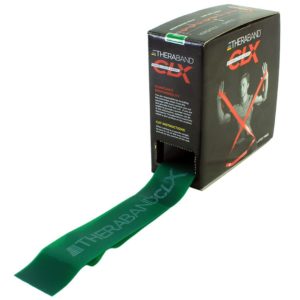 CLX Theraband - Latex Free Consecutive Loop 25 yards box Heavy Intermediate (Green)