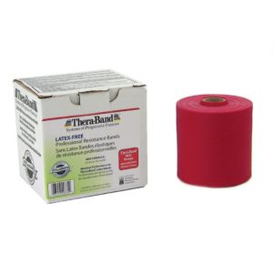 Theraband Professional - LAtex Free 25 yard Box Medium (Red)