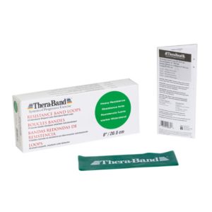 Thera-Band Resistance Loops 8" Heavy Intermediate (Green)