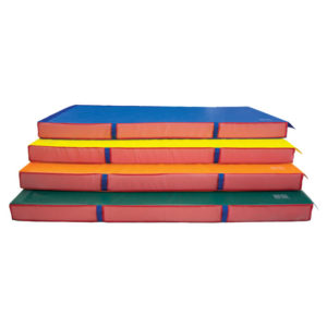 Skill Cushion 5’ x 10’ x 8” w/Velcro - Blue