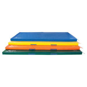 Skill Cushion 5’ x 10’ x 4” w/Velcro - Blue