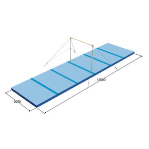 Horizontal Bar Mat Set - FIG approved - from SPIETH Gymnastics (1565822)