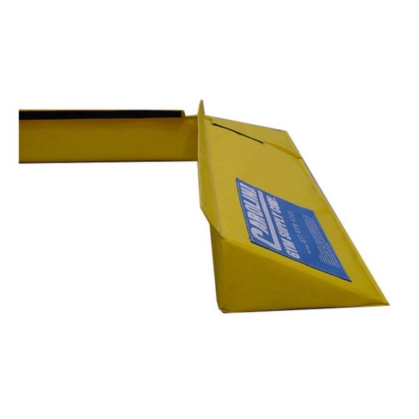 Carolina Gym Supply Deluxe Vinyl Covered Floor Border for 42' x 42' - Image 2