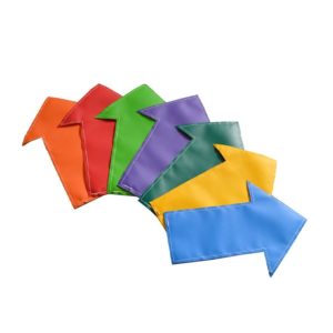 Carolina Gym Supply Colorful Vinyl/Sticky Arrows (set of 7)