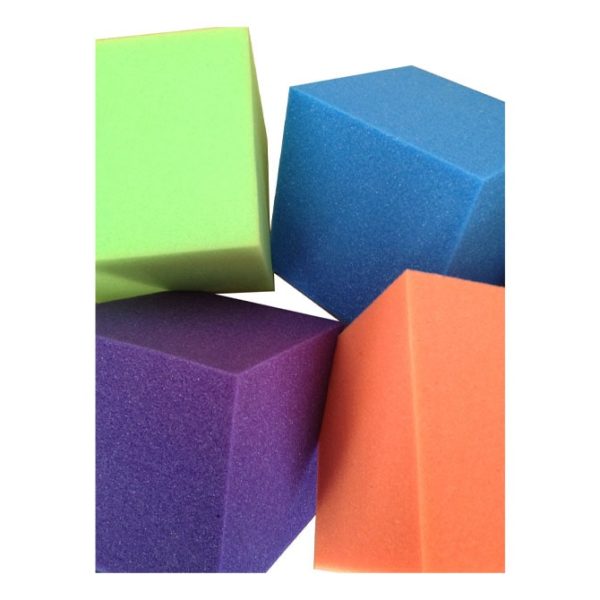 6" x 6" x 6" Pit Cubes, CAL 117 Compliant, Fire Retardant - Image 2