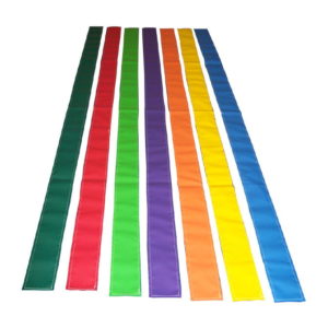 Carolina Gym Supply 8' Colorfull Vinyl/Hook Beam (set of 7)