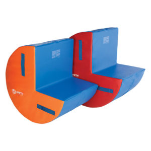 Handspring Trainer - 40” Handspring Trainer,  Blue/Red. Suggested for athletes 61”- 68”