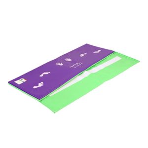 Lime Green & Purple Cartwheel Beam Mat